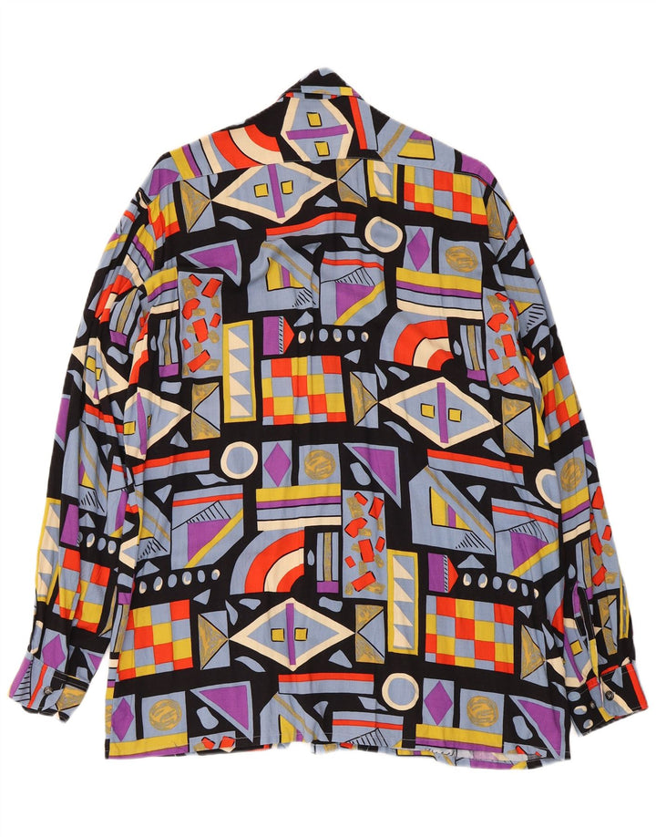 Chemise Homme Camargue Taille 41/42 Large Géométrique Multicolore