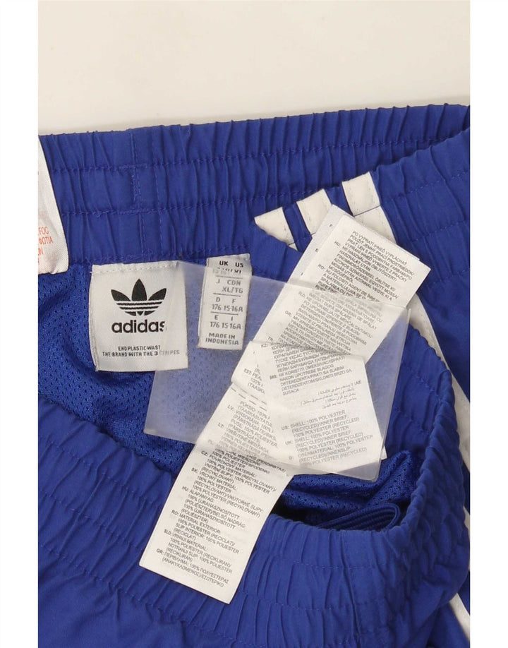 Short de bain Adidas garçon 15-16 ans bleu polyester