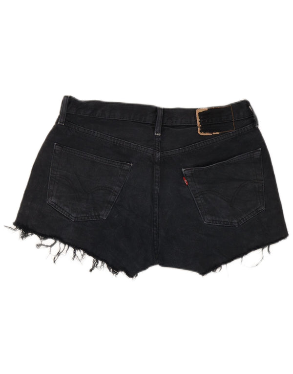 Levi's Short en Jean Femme W33 Bleu Marine Moyen Coton