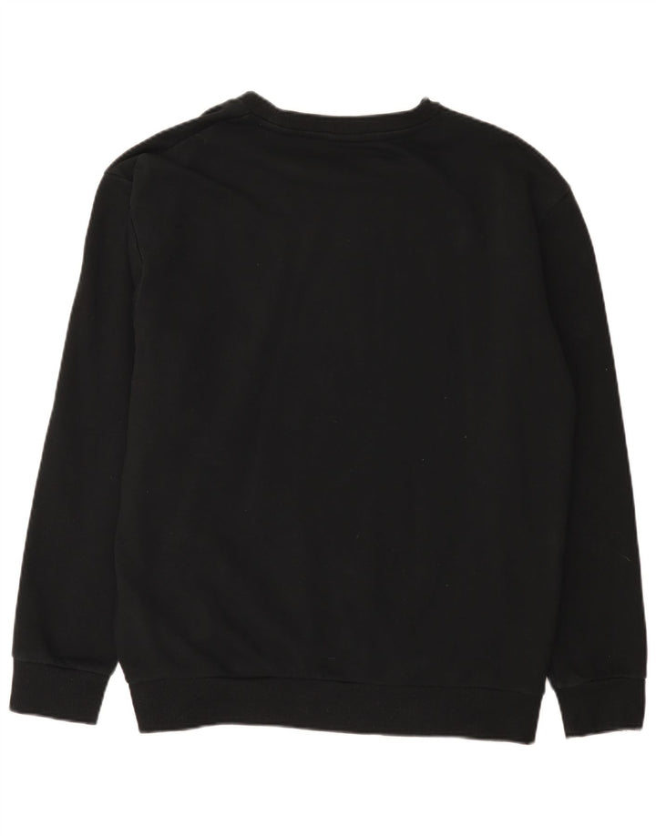 Fila Sweat-shirt pour homme en coton noir Large