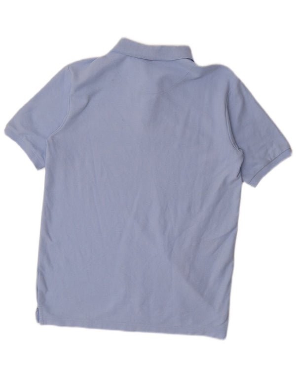 Polo Izod Garçon Husky 15-16 ans XL Bleu Coton