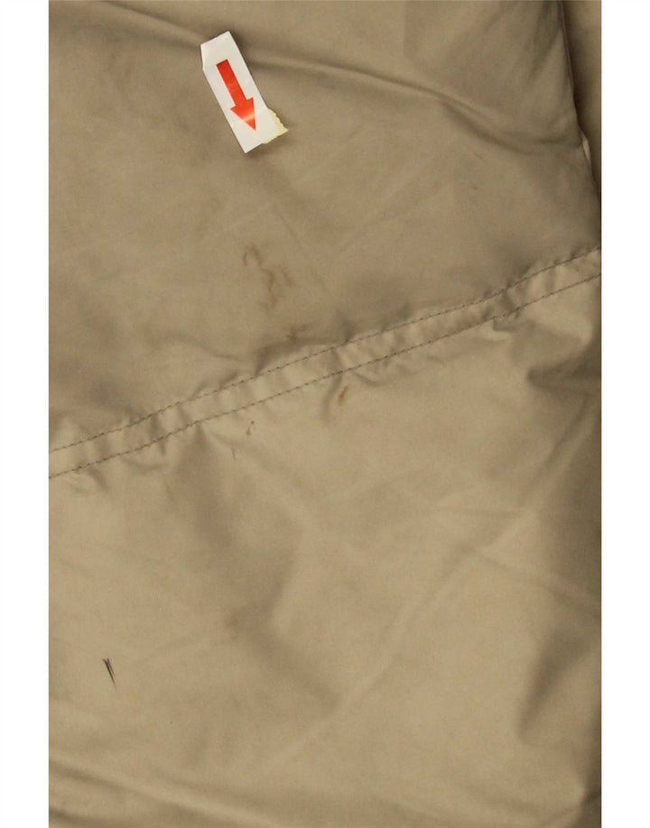 Champion Veste matelassée à capuche pour homme UK 42 XL Beige Polyamide