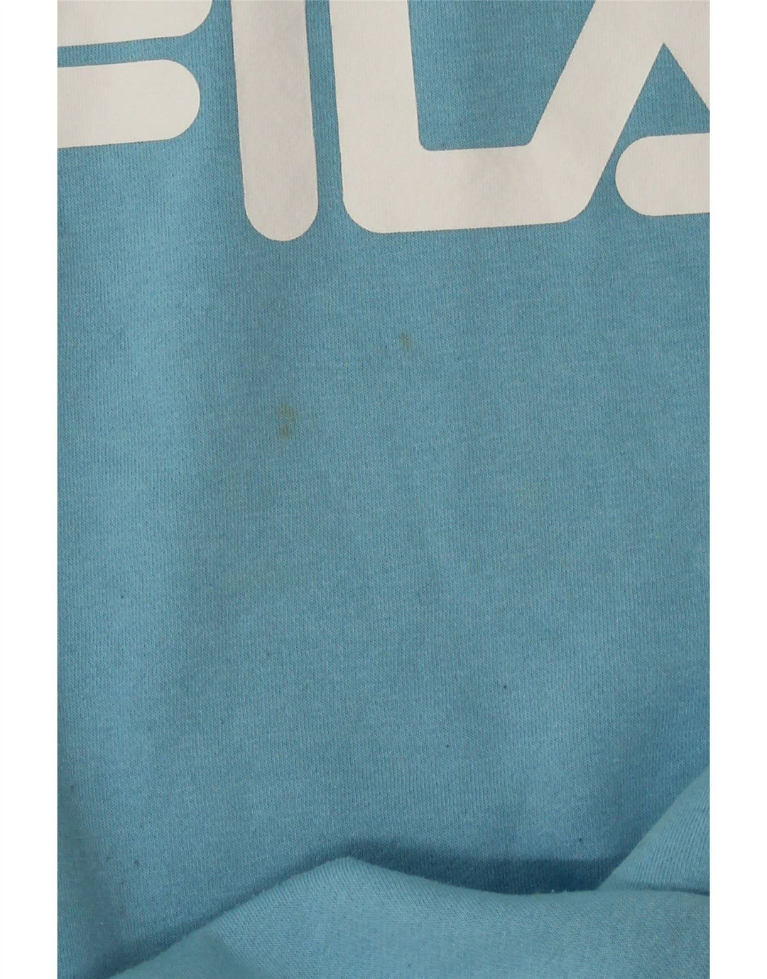 Fila Sweat-shirt graphique pour homme XS Bleu Polyester
