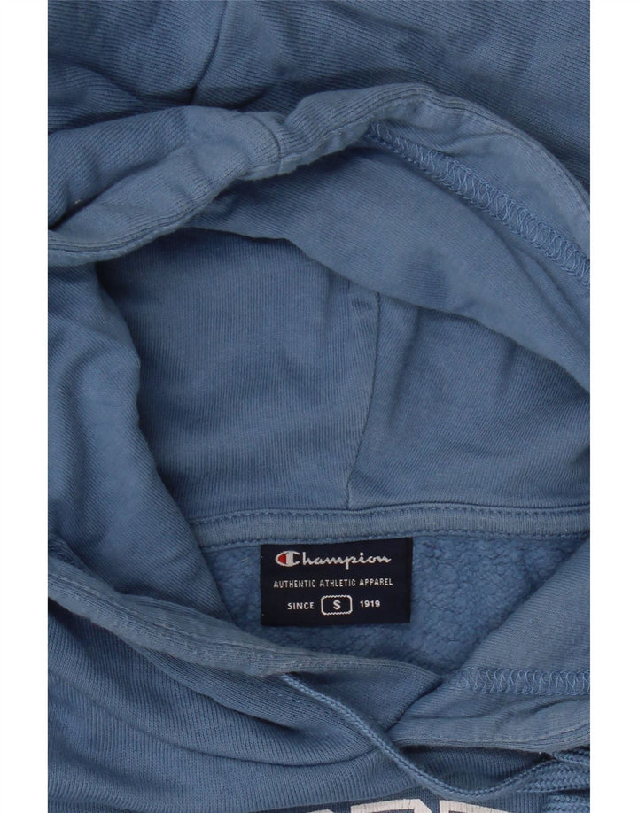 CHAMPION Pull à capuche surdimensionné Duke University pour femme UK 10 Petit Bleu