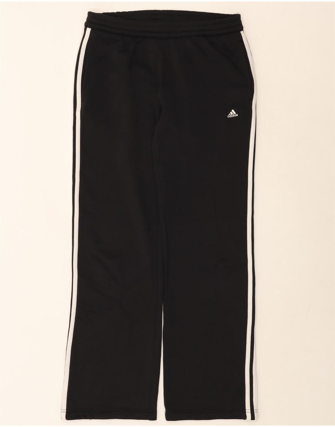 Adidas Pantalon de survêtement pour femme UK 12 Medium Noir Polyester