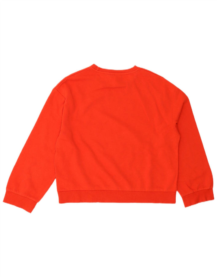 ZARA Femme Sweatshirt Jumper UK 10 Small Rouge