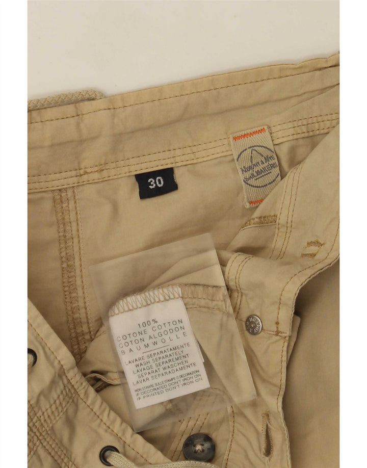 Murphy & Nye Jupe trapèze W30 en coton beige moyen pour femme