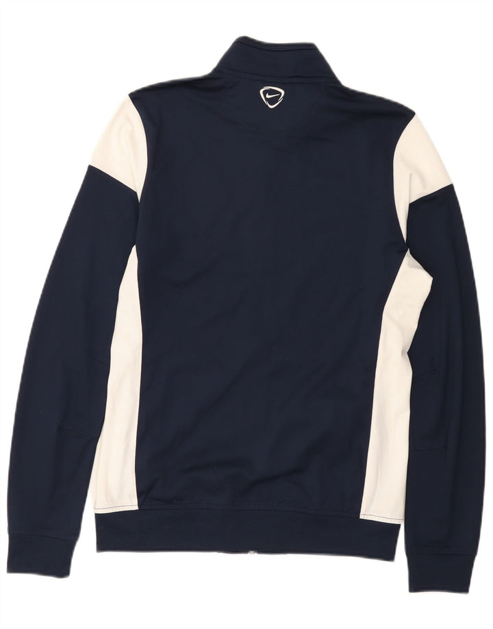 Veste de survêtement Nike Dri Fit pour homme, bleu marine moyen, color block