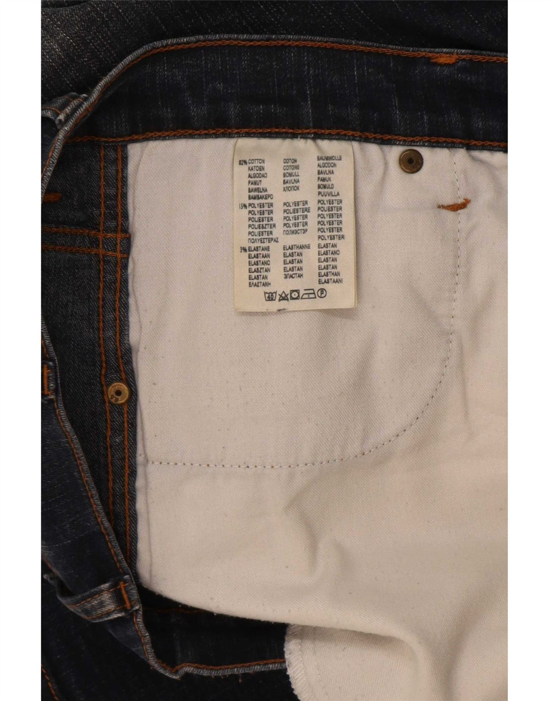 Wrangler Jean Bootcut Homme W34 L32 Bleu Marine Coton