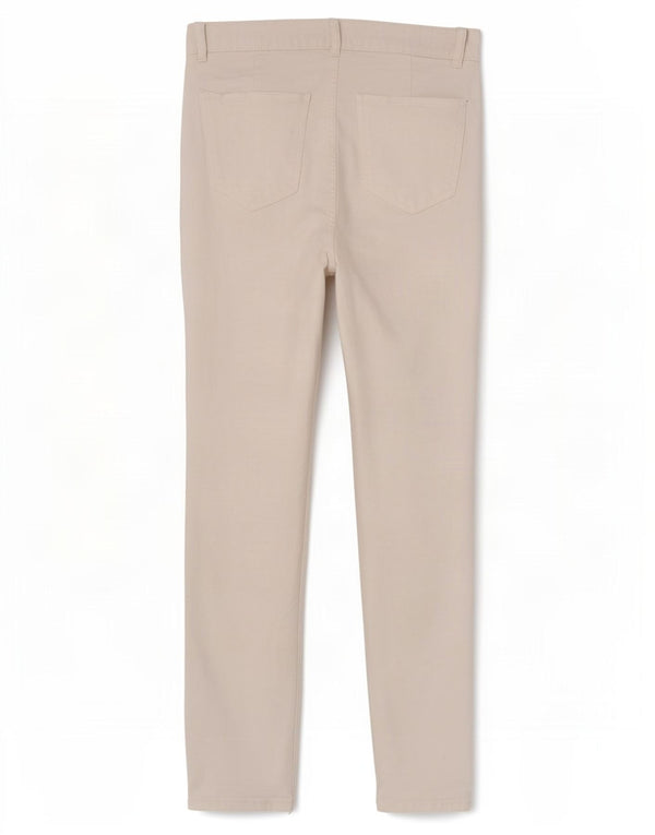 Zara Jean skinny femme EU 40 Medium W30 L28 Coton blanc