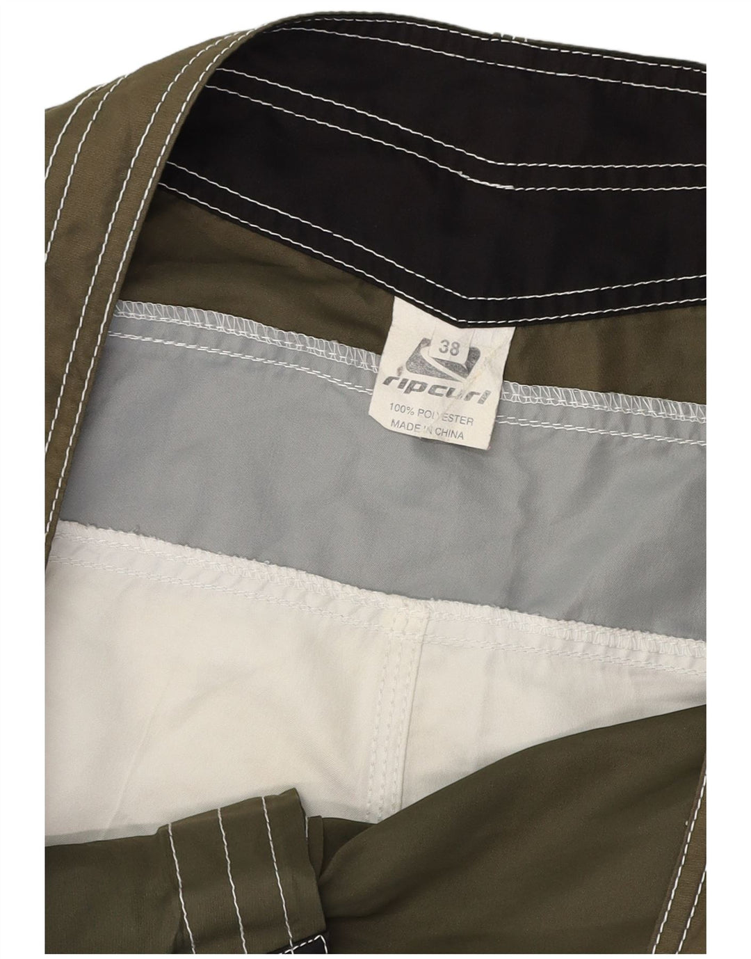 Rip Curl Short de bain homme XL Kaki Colourblock Polyester