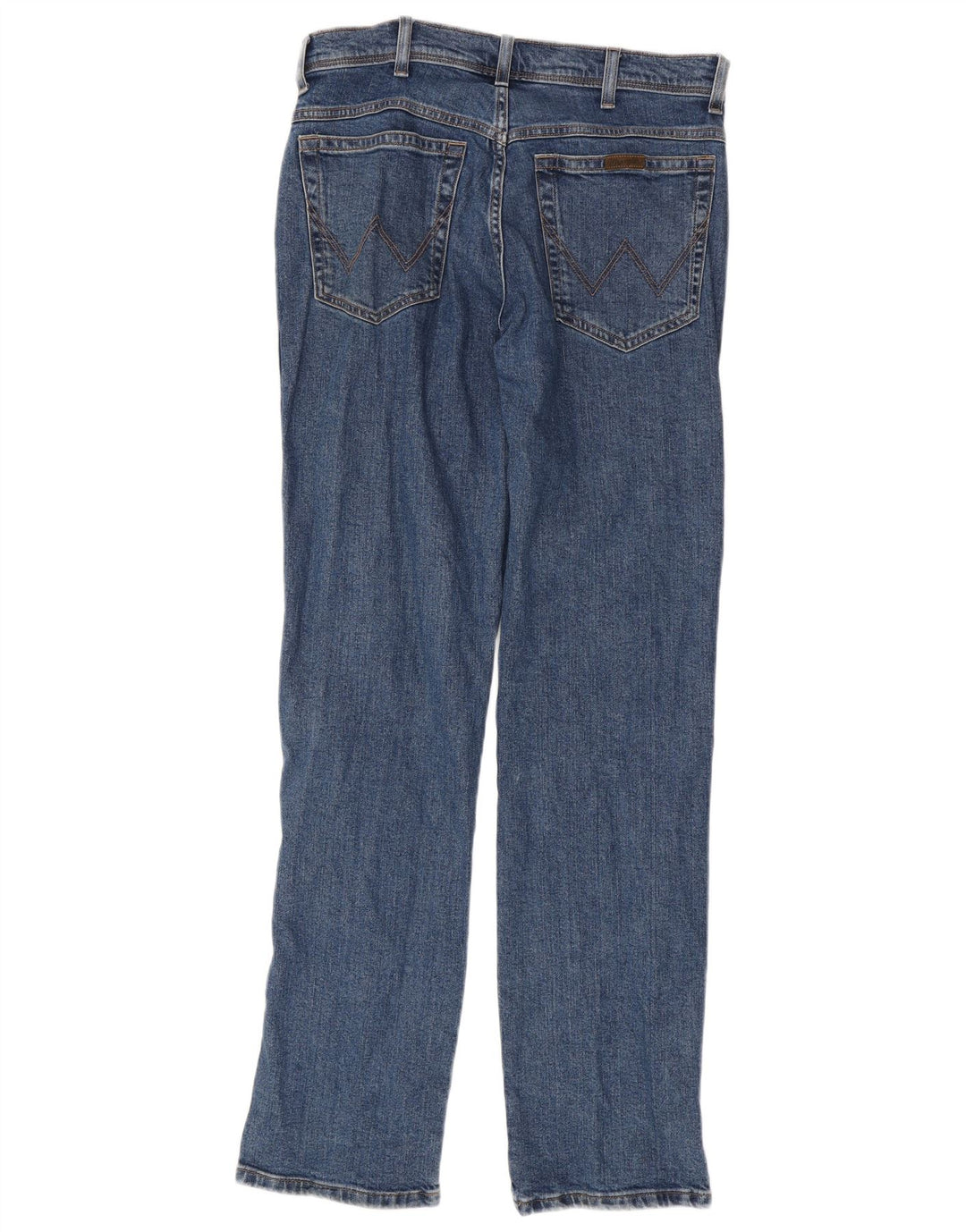 WRANGLER Jean droit coupe droite homme W33 L34 bleu coton