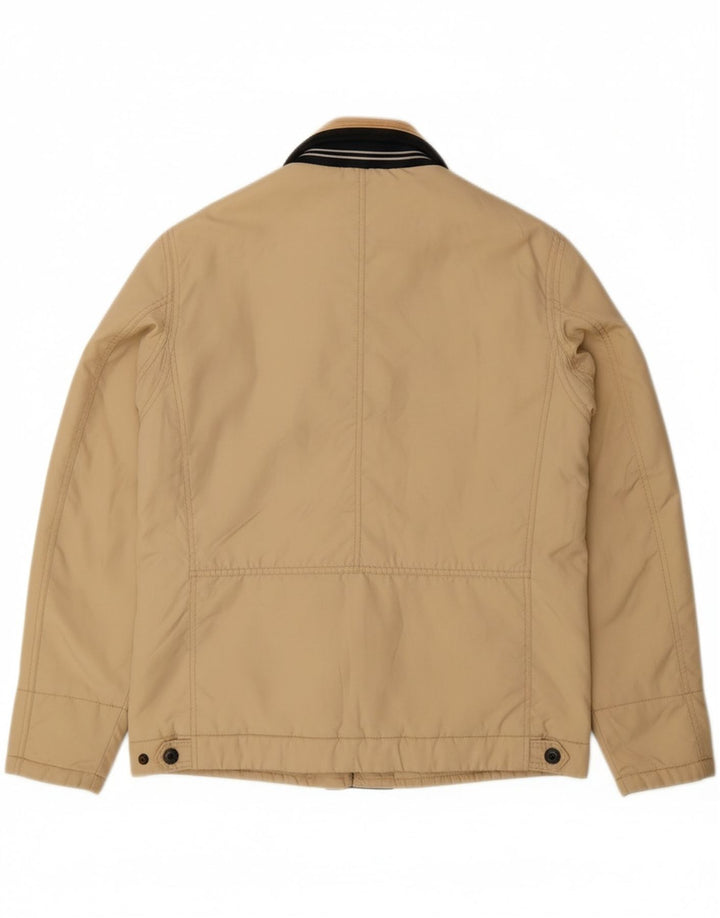 MARINA YACHTING Mens Bomber Jacket IT 50 Large Beige Polyamide Vintage Marina Yachting and Second-Hand Marina Yachting from Messina Hembry 