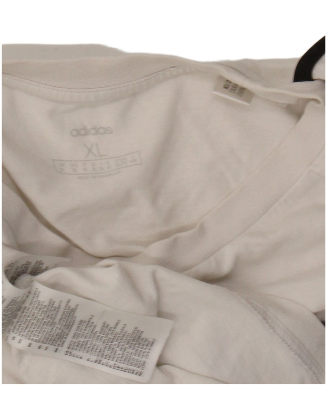 Adidas T-Shirt Homme Top XL Coton Blanc