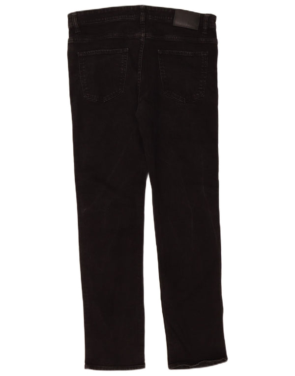 Hugo Boss Jean droit W34 L32 pour homme en coton noir