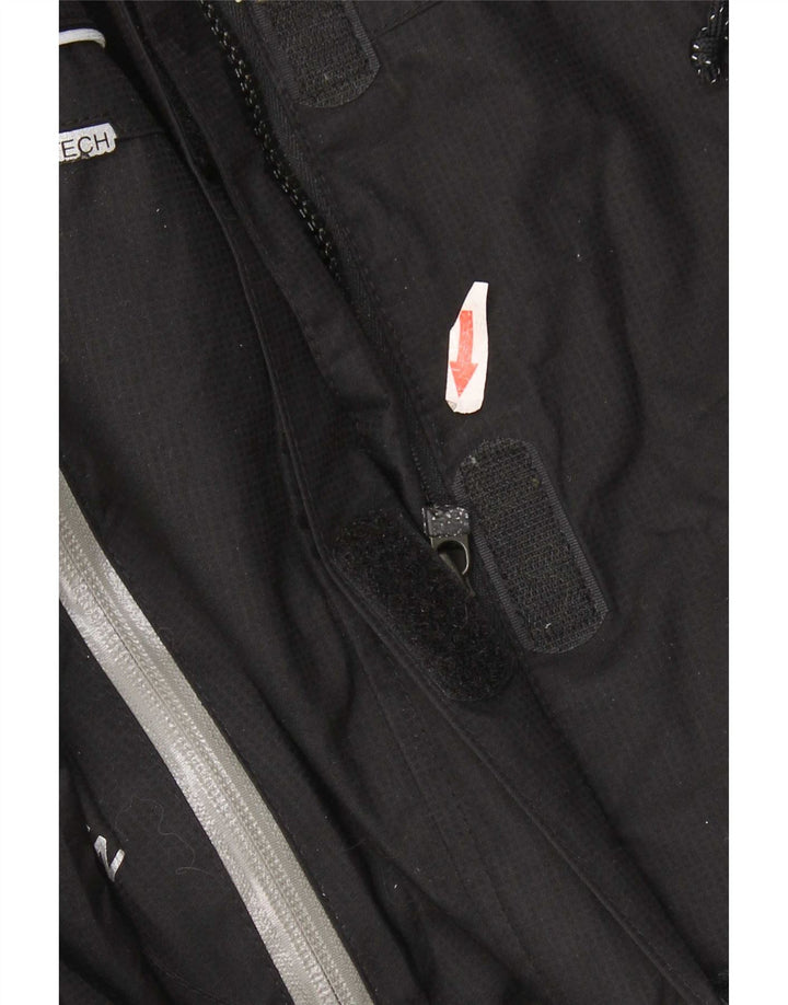 Helly Hansen Veste coupe-vent à capuche pour femme UK 10 Small Noir Colourblock