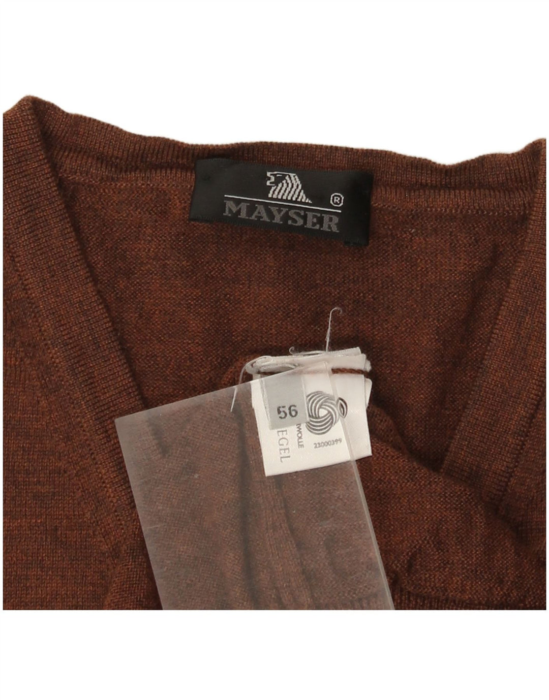 MAYSER Débardeur Homme IT 56 XL Marron Laine
