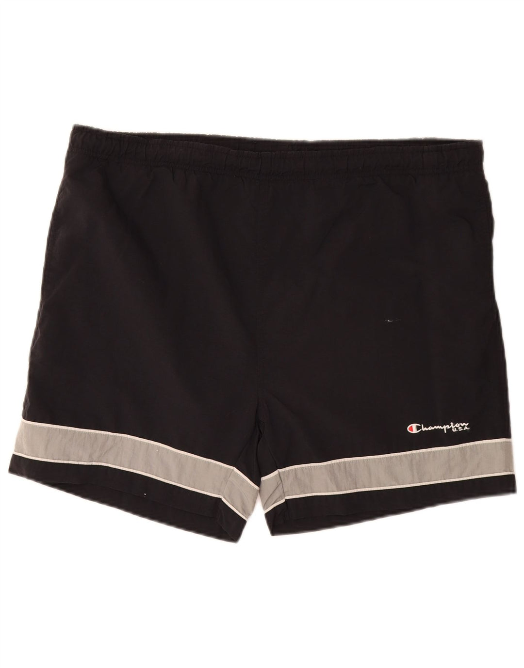 CHAMPION Short de Bain Homme XL Noir Colourblock
