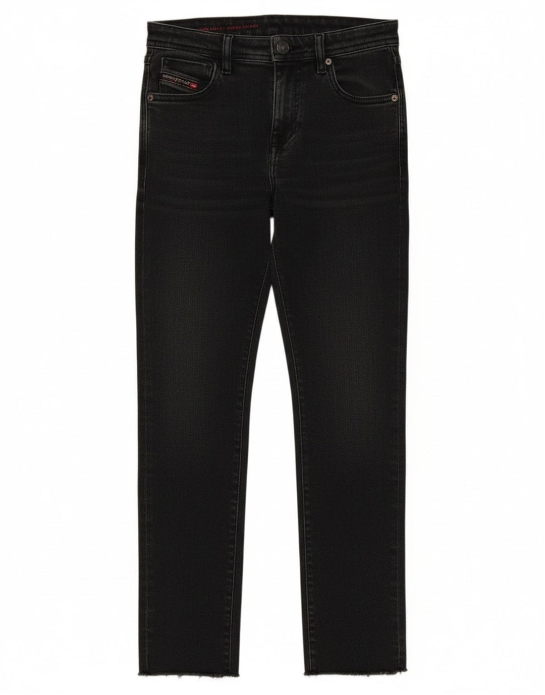 Diesel Jean Slim Femme W24 L26 Noir Polyacrylique