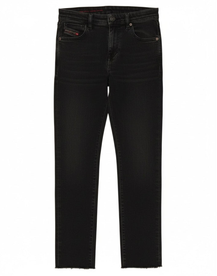 Diesel Jean Slim Femme W24 L26 Noir Polyacrylique