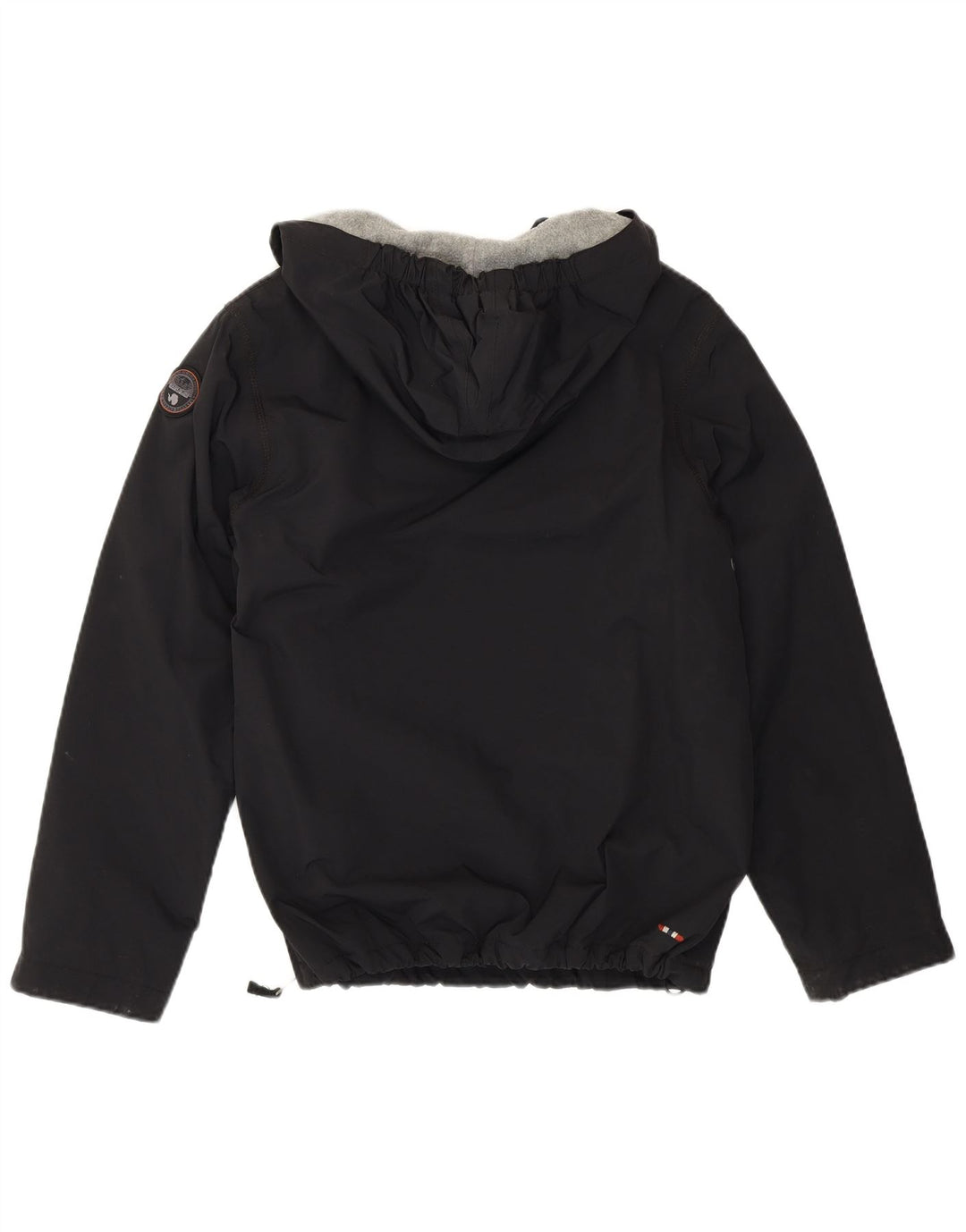 Napapijri Veste Anorak à capuche graphique garçon 13-14 ans Noir Polyester
