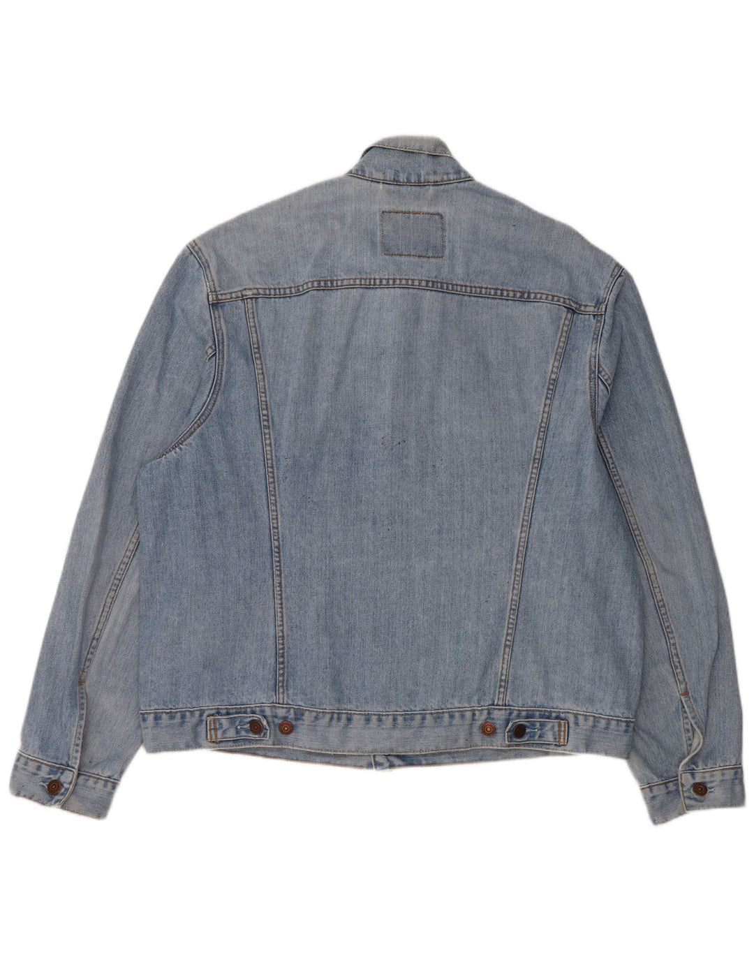 LEVI'S Veste en Jean Homme UK 42 XL Bleu Coton
