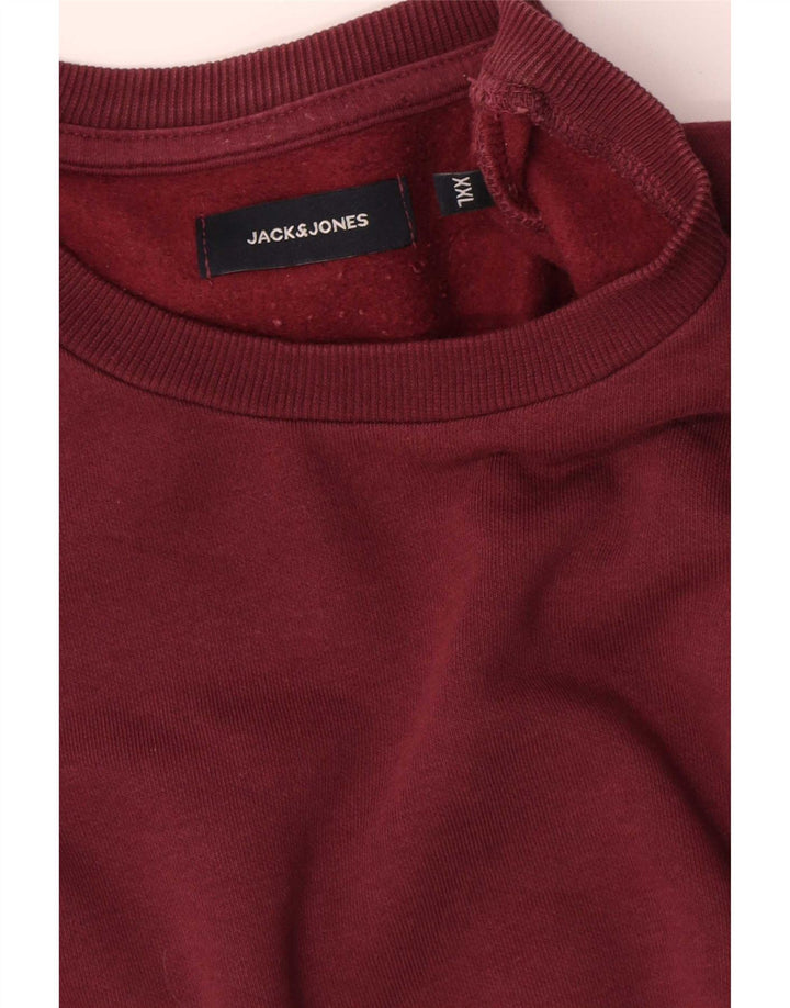 Jack & Jones Sweat-shirt pour homme 2XL en coton marron