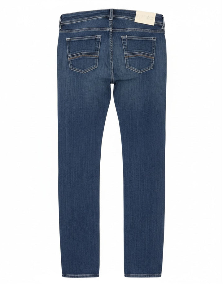 Armani Femme Jean Slim W29 L32 Bleu Coton