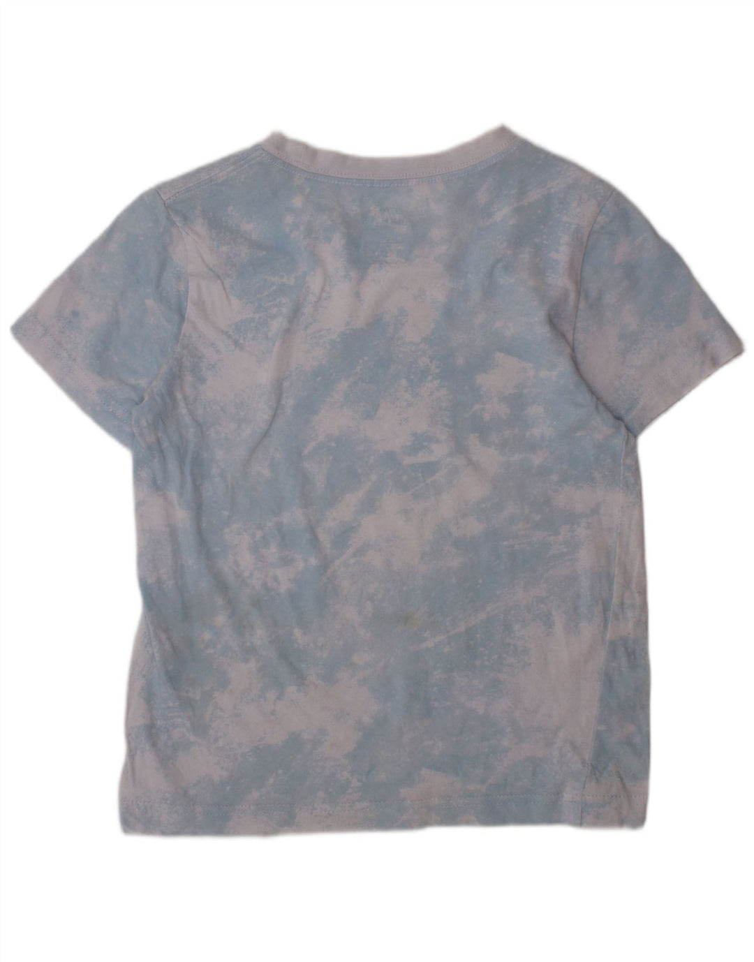 NIKE Haut T-Shirt Graphique Garçon 6-7 Ans Grand Bleu Tie Dye