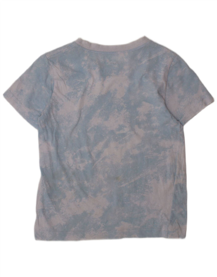 NIKE Haut T-Shirt Graphique Garçon 6-7 Ans Grand Bleu Tie Dye