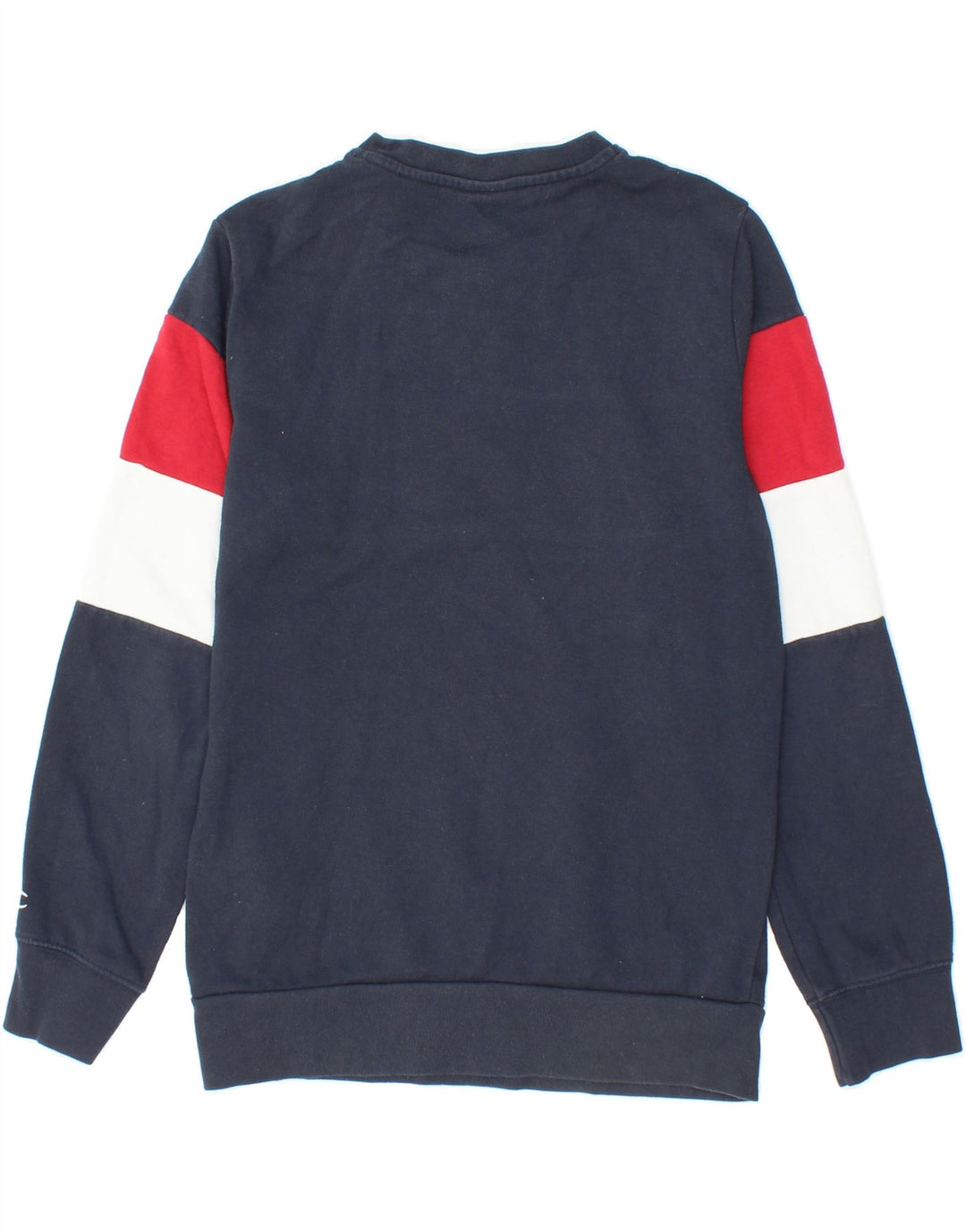 CHAMPION Boys Graphic Sweatshirt Jumper 11-12 Years Large Navy Blue Vintage Champion and Second-Hand Champion from Messina Hembry 