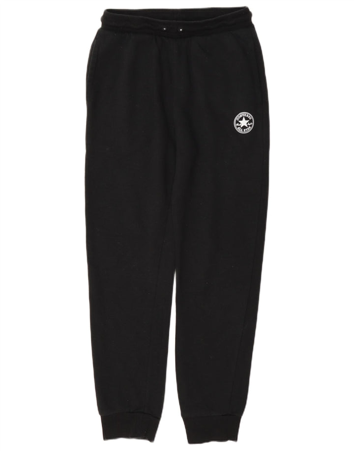 Converse Pantalon de survêtement pour garçon 12-13 ans Noir Taille L