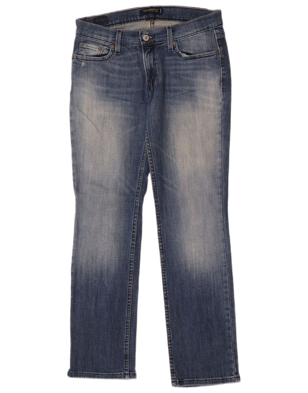 Levi's Jean droit 524 Super Low pour femme US 9 Medium W30 L30 Bleu Coton