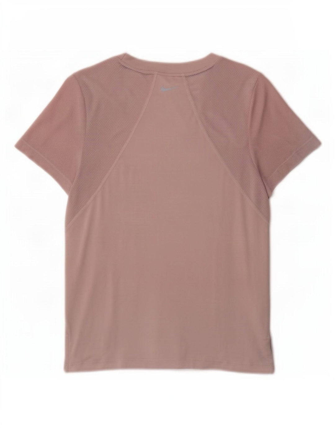 Nike Womens Dri Fit T-Shirt Top UK 10 Petit Rose Polyester