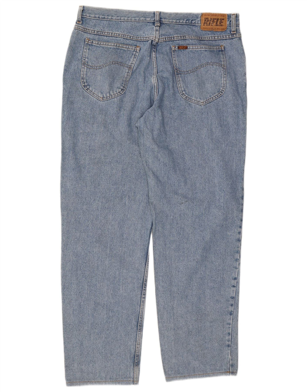 Jean droit homme Rifle W40 L30 bleu coton