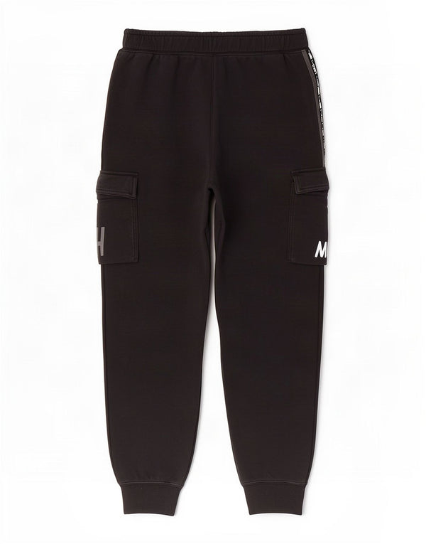 Nike Pantalon de survêtement cargo pour homme en coton color block Noir Taille L