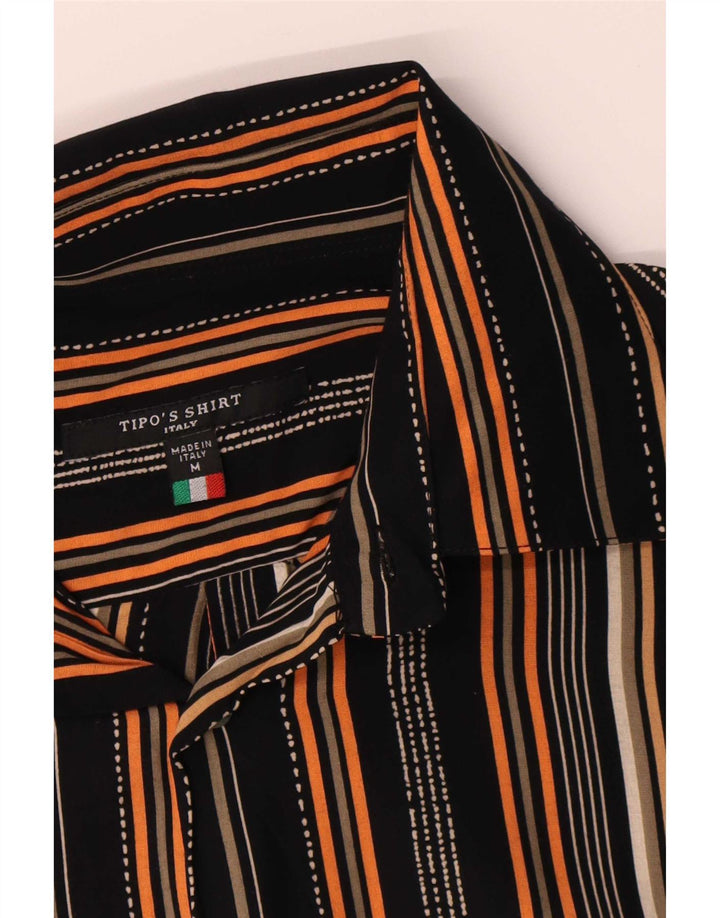 Tipo' S Chemise À Manches Courtes Homme Medium Multicolore Rayé Viscose