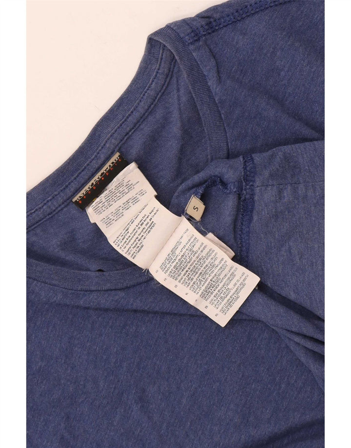 Napapijri T-Shirt Homme Top Petit Bleu Coton