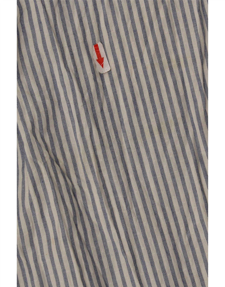 Gap Chemise de maternité à manches 3/4 pour femme UK 10 Petit Bleu Rayé