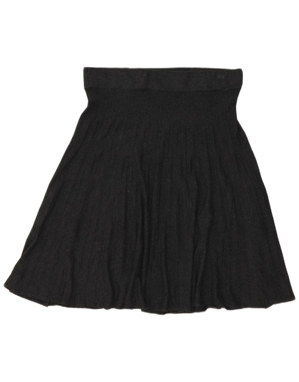 Marks & Spencer Jupe trapèze taille haute pour femme UK 16 Large W38 Gris