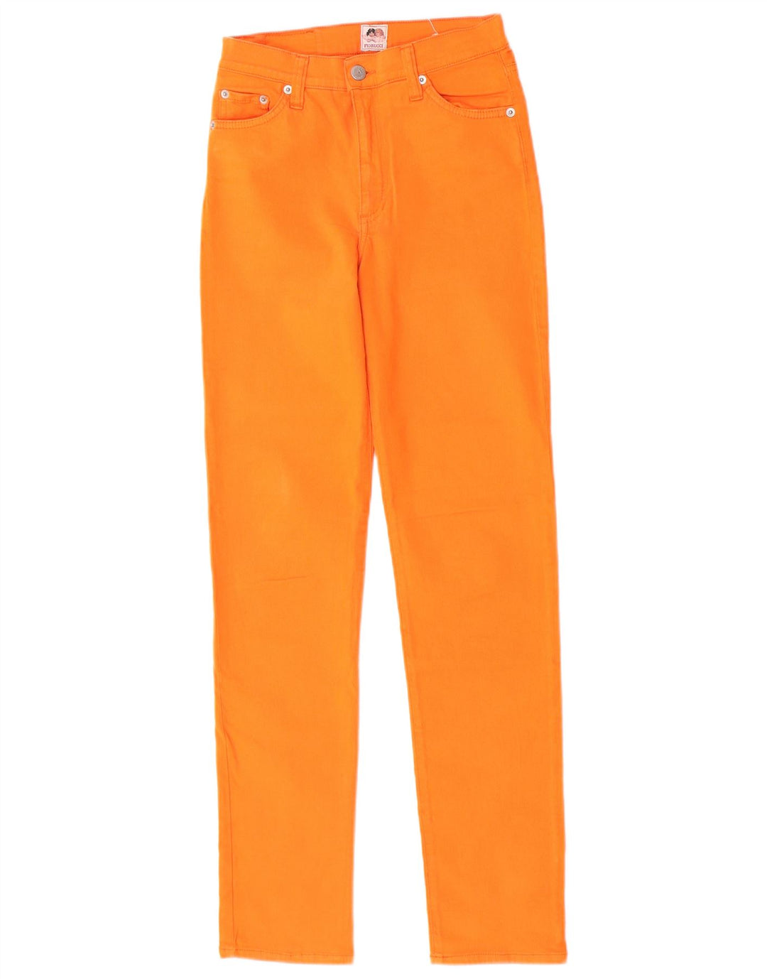 Fiorucci Jean Slim Femme W28 L30 Orange Coton