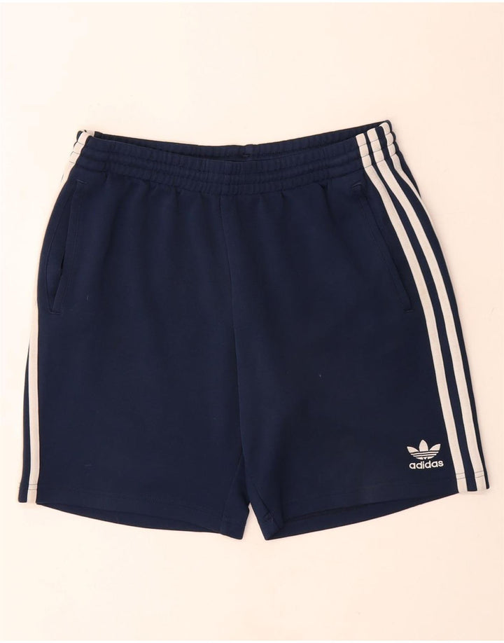 Adidas Short de sport pour homme Bleu marine moyen Polyester