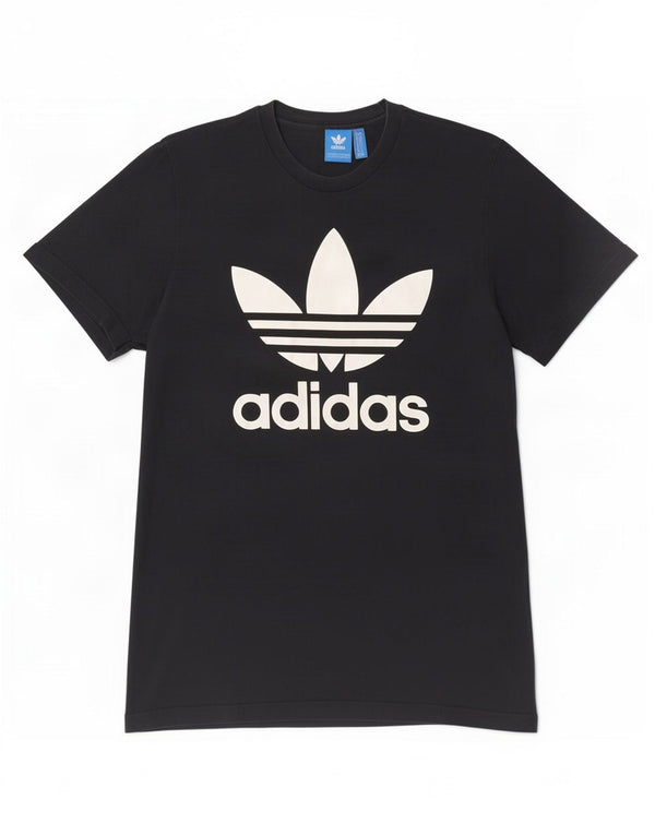 Adidas T-Shirt Graphique Homme Bleu Marine Moyen Coton