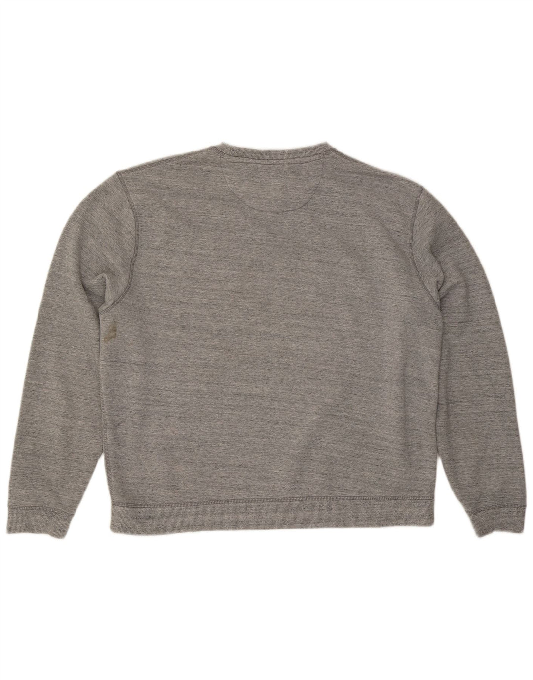 JACK & JONES Sweat-Shirt Graphique Homme 2XL Gris Moucheté Coton