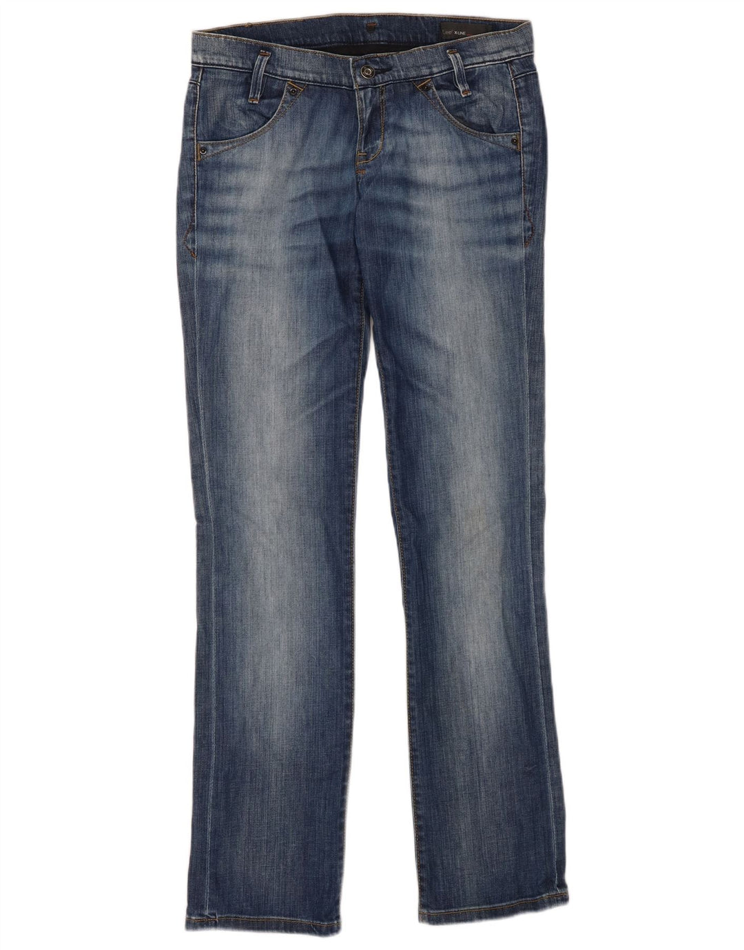 LEE Jean Slim Lynn Femme W28 L33 Bleu Coton