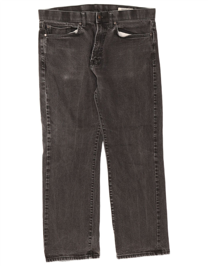 Marks & Spencer Jean droit homme W34 L29 coton noir