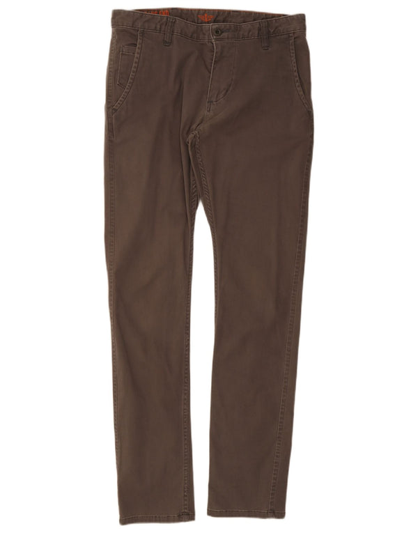 Dockers Pantalon Chino Slim Khakis Homme W32 L34 Gris Coton