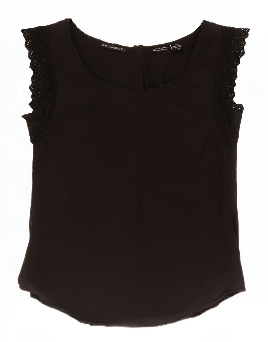 Blouse Top US 1 XS Black Silk | Maison Scotch Femme