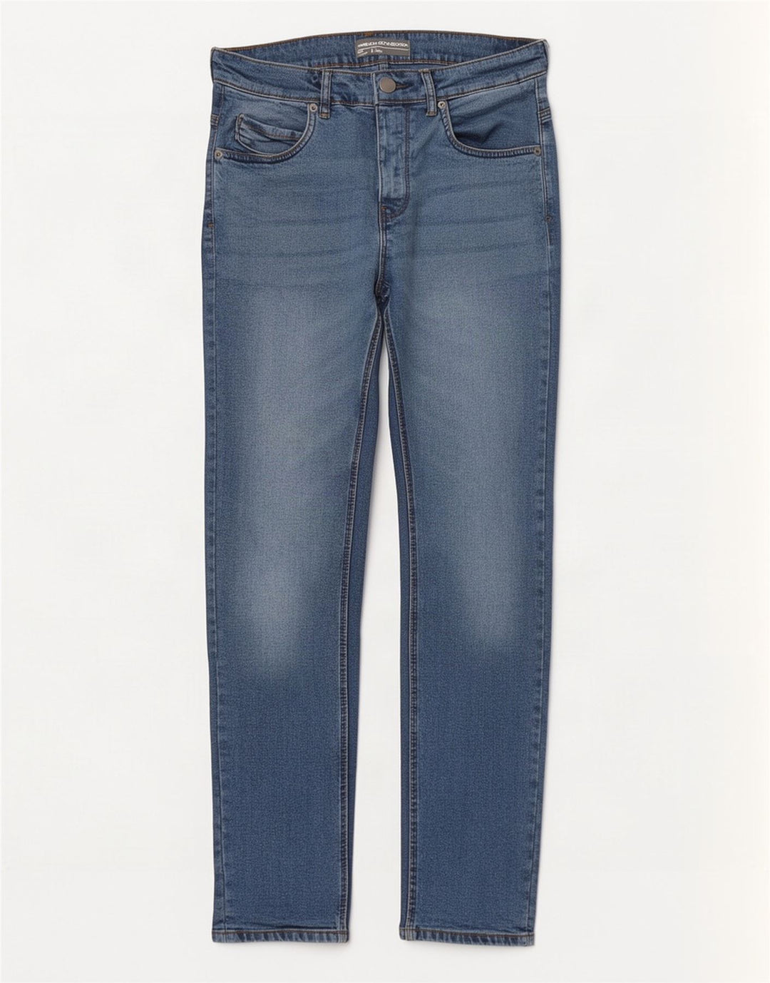 French Connection Jean Slim Homme W32 L30 Bleu Coton