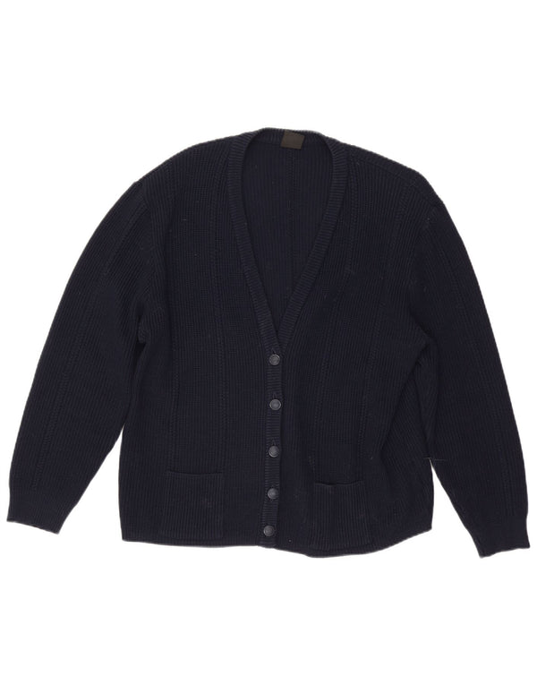 Schoeller Femme Cardigan Pull IT 48 XL Bleu Marine Polyacrylique